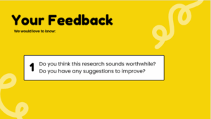 Your feedback powerpoint slide